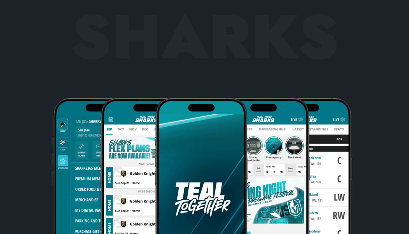 San Jose Sharks app